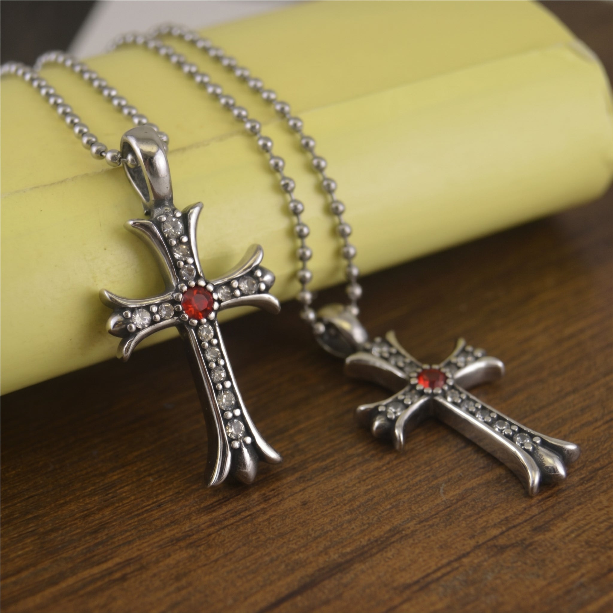 Layered Spike Pendant Necklace